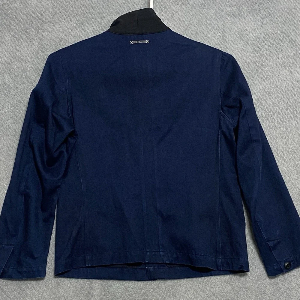 G-Star Raw Correct Blazer Police Blue Jacket Coat Size Tag Size 48 Chest Size 40
